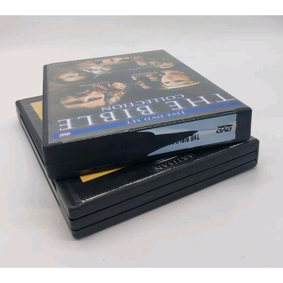 The Bible Collection 4 DVD Set & Jesus Of Nazareth Lot Of 2 Religious Dvds - Picture 8 of 16